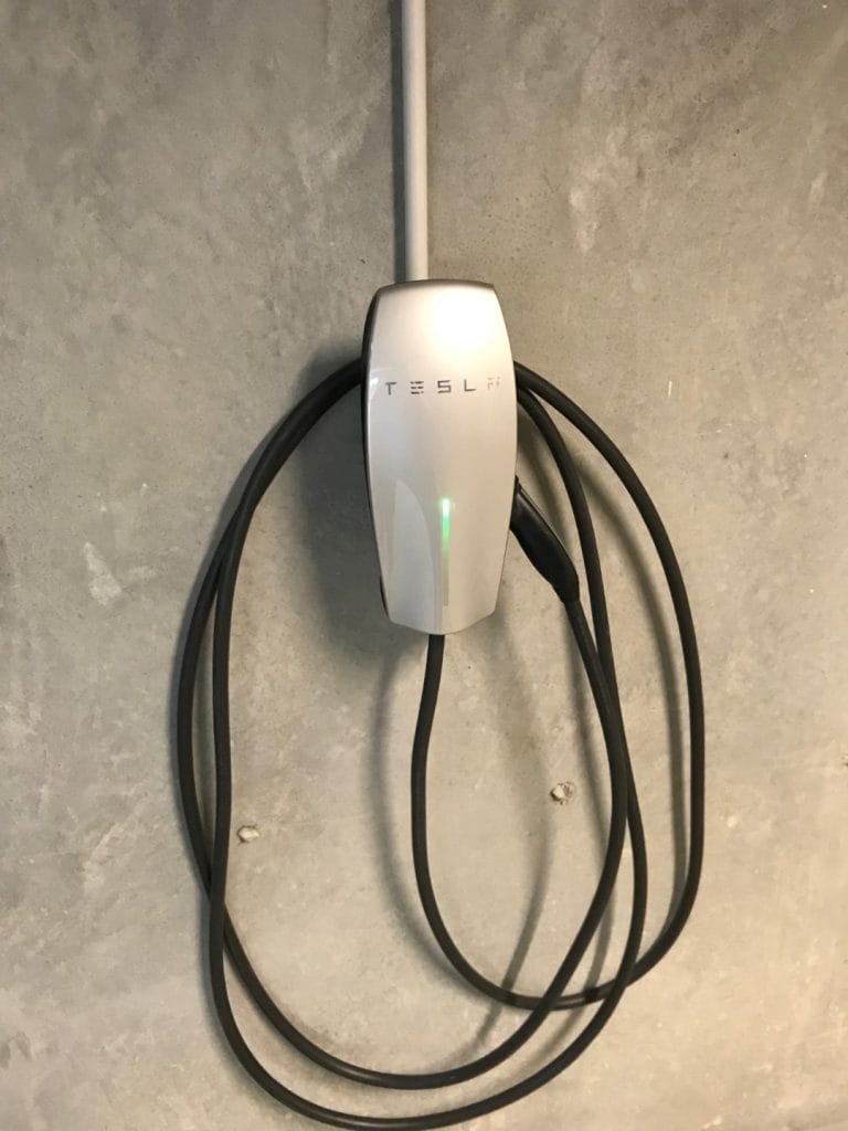 Specialist Electrical services - Tesla EV CHarger by Highwire Electrical